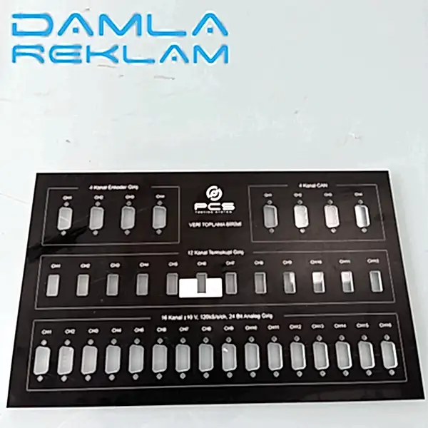 Ankara Makine Panel Etiket